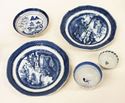 Picture of Lot of 5 Chinese Canton plates and bowls