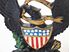 Picture of Hubley Door stop with American flag and Eagle
