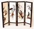 Picture of Chinese screen with 4 panels