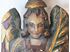 Picture of 1700's polychrome painted religious carving