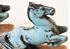 Picture of Pair of cast metal horse sculptures