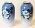 Picture of Pair of Royal Copenhagen floral vases