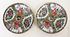 Picture of Two Chinese Family Rose plates