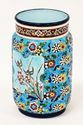 Picture of LONGWY Enameled Majolica Cylinder Vase