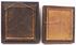 Picture of Pair of Victorian prints in solid wood mahogany frames