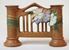 Picture of Roseville Cosmos double bud vase