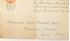 Picture of 1883 English military appointment document