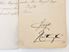 Picture of 1883 English military appointment document