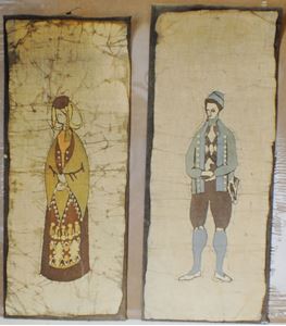 Picture of Pair of Katrin Og Stefan batiks