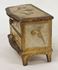 Picture of Antique wooden jewelry two draw chest