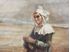Picture of Walter Satterlee  (1844 - 1908) "Peasant Woman with Knitting"