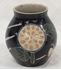Picture of Nice Glazed pottery vase with enamel 7 1/2" tall, 7" diameter