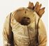 Picture of Japanese Meiji period carved bone sculpture 10 1/2" tall
