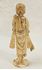 Picture of Japanese Meiji period carved bone sculpture 10 1/2" tall