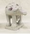 Picture of Pair of French PORCELAINE DE PARIS elephants 7" tall, 7" wide