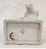 Picture of Pair of French PORCELAINE DE PARIS elephants 7" tall, 7" wide