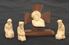 Picture of European Catholic Religious 4 pcs. Carved bone figures Set 
