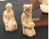 Picture of European Catholic Religious 4 pcs. Carved bone figures Set 