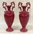 Picture of Pair of antique amphora style vases 14 1/4" tall