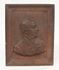 Picture of 1897 bronze portrait  plaque