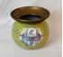 Picture of Chinese porcelain spitoon with brass rim
