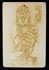 Picture of Chinese Peking glass engraved plaque / pendant