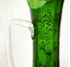 Picture of Bohemiam Moser green glass pitcher