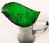 Picture of Bohemiam Moser green glass pitcher