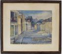 Picture of 1928 "Fontainebleau France watercolor" signed D. Mossey