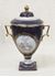 Picture of Roselle Staffordshire urn with lid, hand painted royal scenes