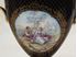 Picture of Roselle Staffordshire urn with lid, hand painted royal scenes