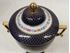 Picture of Roselle Staffordshire urn with lid, hand painted royal scenes
