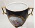 Picture of Roselle Staffordshire urn with lid, hand painted royal scenes
