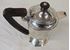 Picture of English Sterling silver coffee pot A.E. Poston 