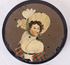 Picture of French 1800's paper mache snuff box