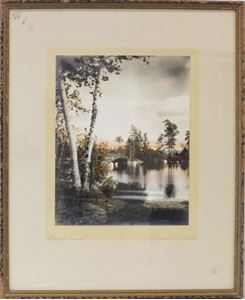Picture of J Robinson Neville "Burkehaven" hand-colored photo