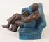 Picture of S.H. Cho "Man Reading a Book" bronze 