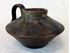 Picture of Antique redware vessel with flower design