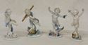 Picture of Set of 4 porcelain German Cherubs