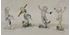 Picture of Set of 4 porcelain German Cherubs