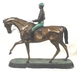 Picture of Pierre Jules Mene (1810 - 1879) "The Duke" bronze