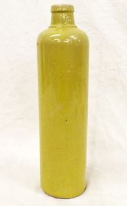 Picture of Early stoneware bottle 11 1/4" tall. 3" diameter