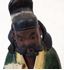 Picture of Pair of Chinese mud figurines