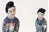 Picture of Pair of Chinese mud figurines
