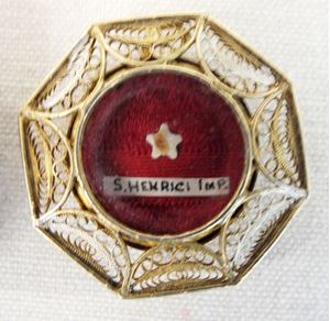 Picture of St. Elizabeth Ann Bayley Seton religious relic. Great Christmas gift for the right person