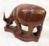 Picture of Pair of large wooden carved buffalos