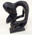 Picture of "The Kiss" African carved sculpture